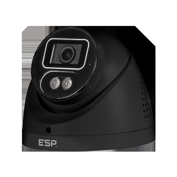 HDview HC828TB IP PoE 8MP 2.8mm Turret Camera Black