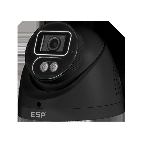 HDview HC828TB IP PoE 8MP 2.8mm Turret Camera Black