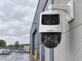 Hikvision DS-2SE7C432MWG-EB/26(F0) shown at a loading bay.
