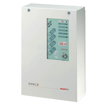MAG MAG2 2 Zone Fire Panel - Metal Casing
