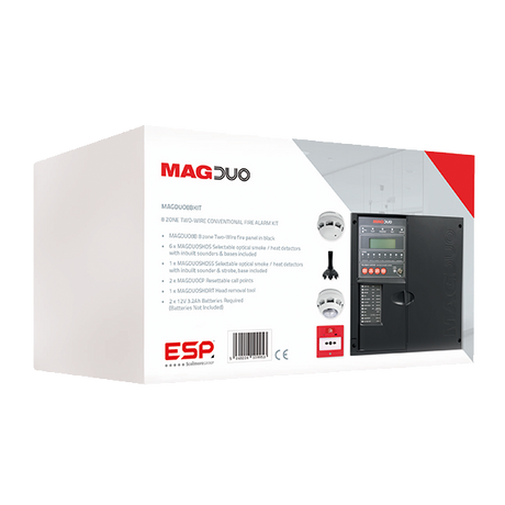 MAGDUO MAGDUO8BKIT 8 Zone Two Wire Fire Alarm Kit