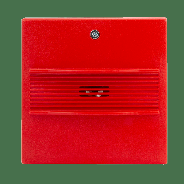 MAGDUOSRSQ 2 Wire Sounder Square Red