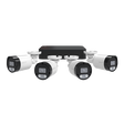 RekorHD RC24KB4W IP PoE 2MP 4CH 4 Bullet Cam Kit 1TB White