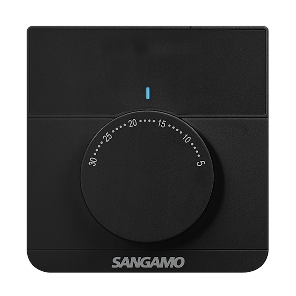 Sangamo Choice CHPRSTATB Electronic Thermostat, Black