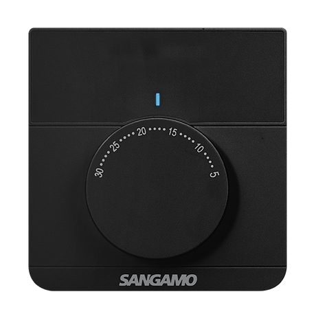Sangamo Choice CHPRSTATB Electronic Thermostat, Black