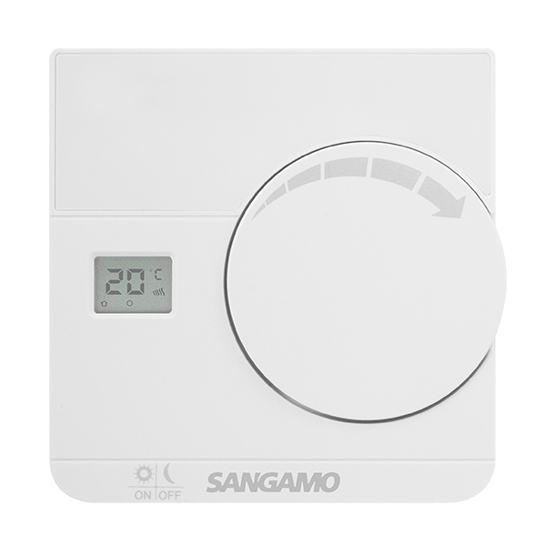 Sangamo Choice CHPRSTATD Digital Thermostat, White