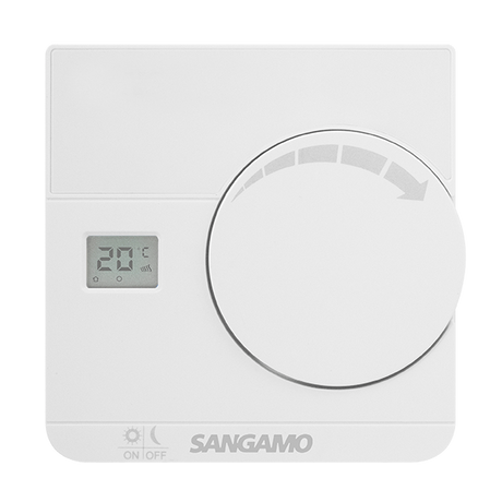 Sangamo Choice CHPRSTATD Digital Thermostat, White