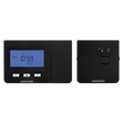 Sangamo Choice CHPRSTATDPRFB Wireless Digital Programmable Thermostat in Black