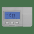 Sangamo CHPRSTATDPS Choice Plus Room Thermostat Digital Silver 7 Day Programmable With Frost Protection