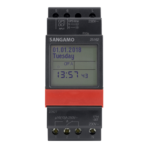 Sangamo 25162 Standard 2 Module 1 Channel, Yearly Timer, 300 Operations