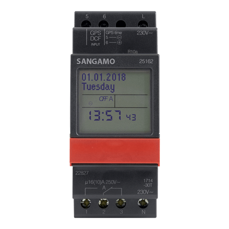 Sangamo 25162 Standard 2 Module 1 Channel, Yearly Timer, 300 Operations