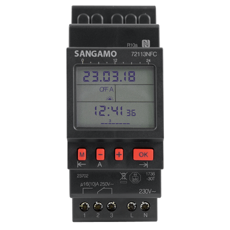 Sangamo 72113NFC Standard NFC 2 Module 1 Channel, 7 Day Timer, 56 Operations