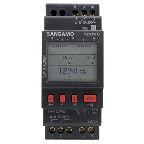 Sangamo 72203NFC Astro NFC 2 Module 2 Channel, 7 Day Timer, 56 Operations
