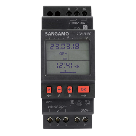 Sangamo 72213NFC Standard NFC 2 Module 2 Channel, 7 Day Timer, 56 Operations