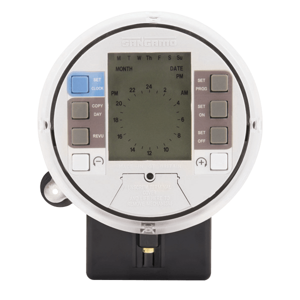 Sangamo E854 Digital 3 Pin Time Switch, 96 Operations