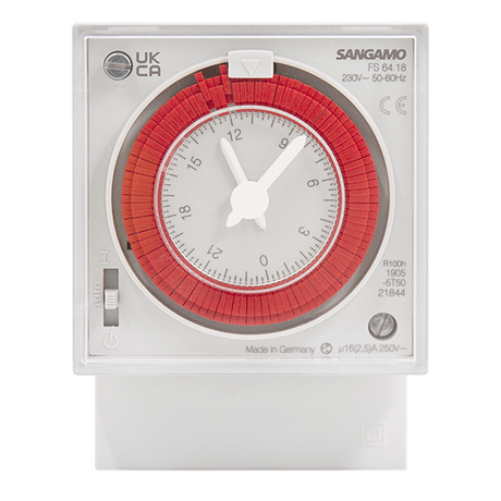 Sangamo PA16621 Standard Panel 24 Hr Timer (with Battery)