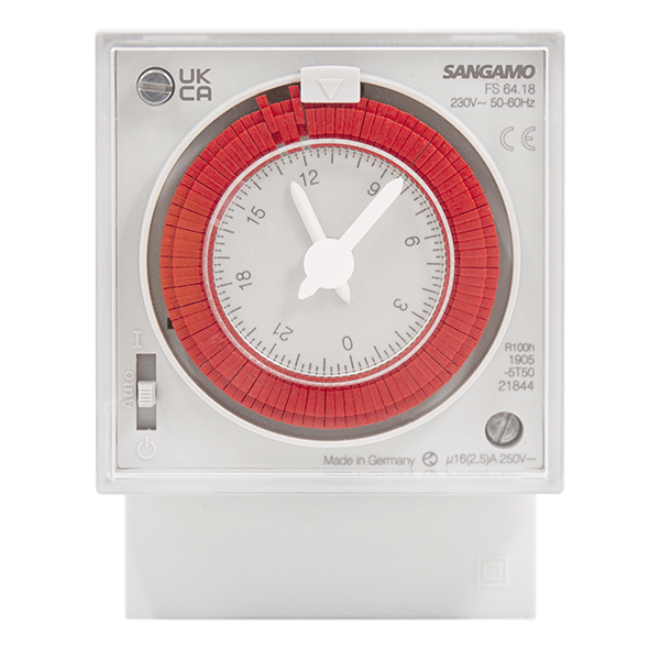 Sangamo PA16621 Standard Panel 24 Hr Timer (with Battery)