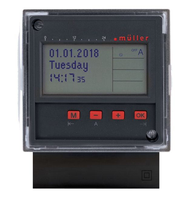 Sangamo SC4421PRO4 Bluetooth 2 Channel 7 Day Digital Panel Timer