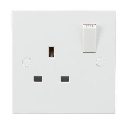 Knightsbridge 13A 1G SP Switched Socket – ASTA approved SN7000S - West Midland Electrics | CCTV & Electrical Wholesaler