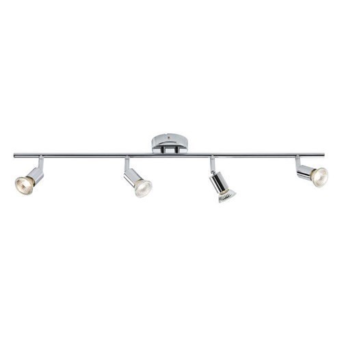 Knightsbridge 230V GU10 Quad Bar Spotlight – Chrome 4 NSPGU4C - West Midland Electrics | CCTV & Electrical Wholesaler 3