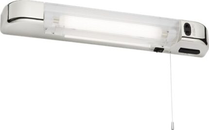 Knightsbridge 230V IP20 6W LED Shaver Light with Dual USB Charger – Chrome SL6USBC - West Midland Electrics | CCTV & Electrical Wholesaler
