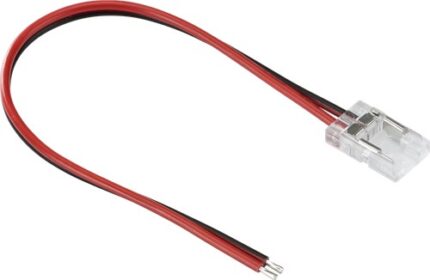 Knightsbridge 12V / 24V LED COB Flex Power Cable Connector – Single Colour LFCOBC2WS - West Midland Electrics | CCTV & Electrical Wholesaler 3