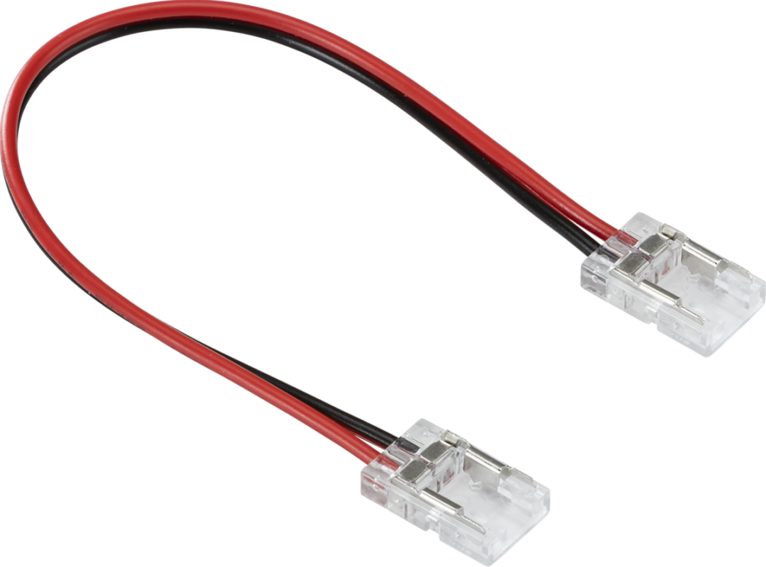 Knightsbridge 12V / 24V LED COB Flex Strip-to-Strip Connector – Single Colour LFCOBCSS2P - West Midland Electrics | CCTV & Electrical Wholesaler