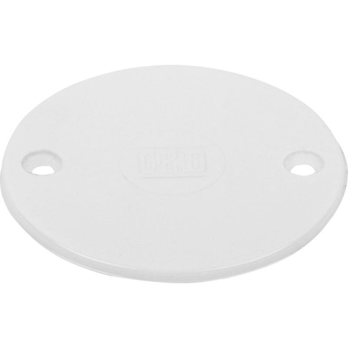 20mm Circular Box Lid White BLPW - West Midland Electrics | CCTV & Electrical Wholesaler