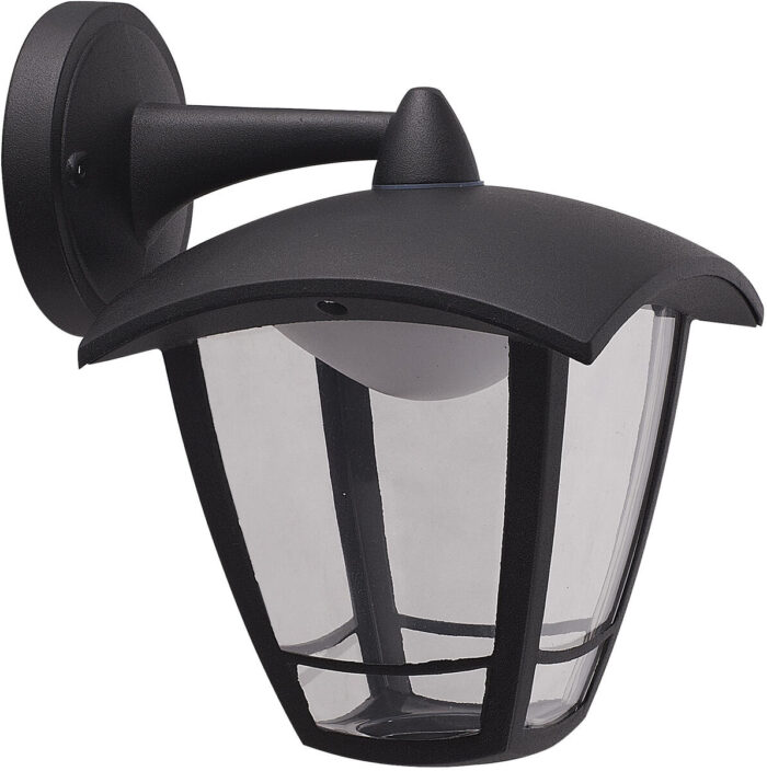 Knightsbridge TORO 230V IP44 8W LED Coach Lantern with Adjustable CCT – Black TORODO - West Midland Electrics | CCTV & Electrical Wholesaler 3