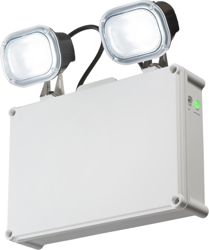 Knightsbridge 230V IP65 2 x 3W LED Twin Emergency Spotlight - West Midland Electrics | CCTV & Electrical Wholesaler 3