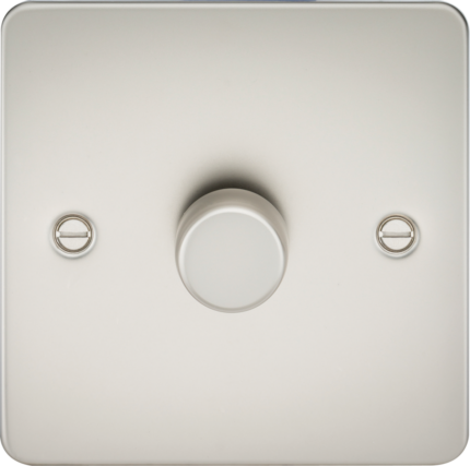 Knightsbridge 1G 2-way 10-200W (5-150W LED) Intelligent dimmer – Pearl - West Midland Electrics | CCTV & Electrical Wholesaler