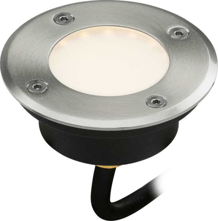 Knightsbridge 230V IP65 1.7W LED Ground/ Deck Light – 3000K - West Midland Electrics | CCTV & Electrical Wholesaler 3