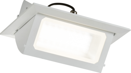 Knightsbridge SARA 230V IP20 LED Recessed Tri-Wattage and CCT DALI Wallwasher – 30/ 35/ 40W - West Midland Electrics | CCTV & Electrical Wholesaler