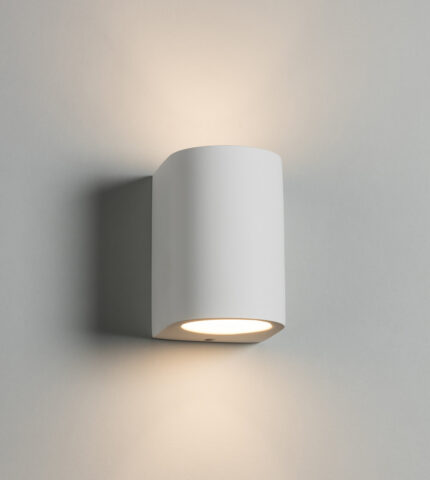 Knightsbridge 230V G9 40W Curved Up and Down Plaster Wall Light - West Midland Electrics | CCTV & Electrical Wholesaler 5