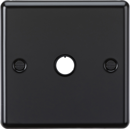 Knightsbridge 20A Flex Outlet Plate – Matt Black - West Midland Electrics | CCTV & Electrical Wholesaler 5