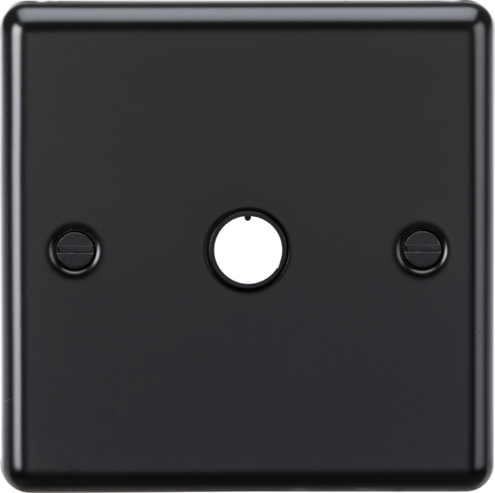 Knightsbridge 20A Flex Outlet Plate – Matt Black - West Midland Electrics | CCTV & Electrical Wholesaler 3