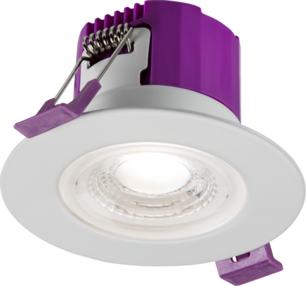 Knightsbridge RenuLED Fixed – 6W IP65 Fire-rated LED Downlight with 3 x CCT - West Midland Electrics | CCTV & Electrical Wholesaler 5