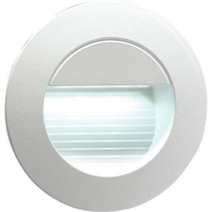 Knightsbridge 230V IP54 Recessed Round Indoor/Outdoor LED Guide/Stair/Wall Light White LED NH020W - West Midland Electrics | CCTV & Electrical Wholesaler 5