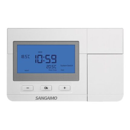 SANGAMO ESP 7 Day Programmable Room Thermostat CHPRSTATDP - West Midland Electrics | CCTV & Electrical Wholesaler