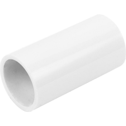 20mm Couplers White SCP20W - West Midland Electrics | CCTV & Electrical Wholesaler