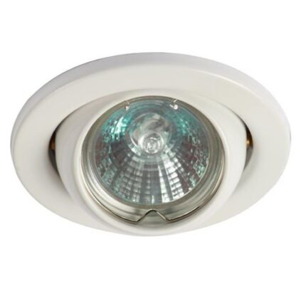 Knightsbridge IP20 12V 50W max. L/V White Eyeball Downlight with Bridge LE04W1 - West Midland Electrics | CCTV & Electrical Wholesaler 5