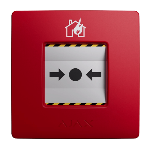 Wireless wall-mounted button for manual
fire alarm activation. - West Midland Electrics | CCTV & Electrical Wholesaler