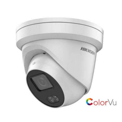 Hikvision 4MP Hybrid ColorVu Fixed Turret Network Camera - West Midland Electrics | CCTV & Electrical Wholesaler