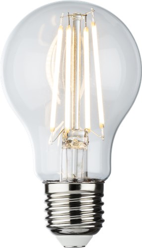 Knightsbridge 230V 8W LED ES Clear GLS Filament Lamp 2700K Dimmable GLSD8AESC - West Midland Electrics | CCTV & Electrical Wholesaler