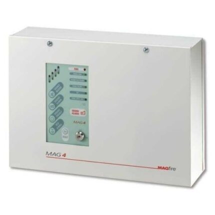 ESP Conventional 4 Zone Metal Fire Panel MAG4 - West Midland Electrics | CCTV & Electrical Wholesaler