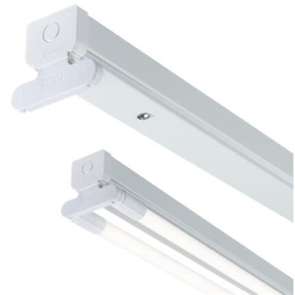 Knightsbridge 230V T8 Twin LED-Ready Batten Fitting 1225mm (4ft) (without a ballast or driver) T8LB24 - West Midland Electrics | CCTV & Electrical Wholesaler 5