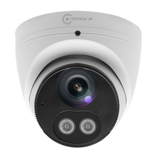 ESP IP PoE 8MP 2.8mm Dome Camera White HC828FDW - West Midland Electrics | CCTV & Electrical Wholesaler