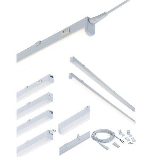 Knightsbridge 230V 7W LED Linkable Striplight 3000K (395mm) UCLED7WW - West Midland Electrics | CCTV & Electrical Wholesaler