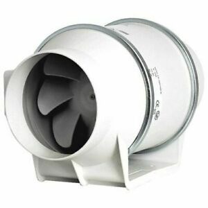 Envirovent 4″ In-line silent fan (with timer) SILMV160/100T - West Midland Electrics | CCTV & Electrical Wholesaler