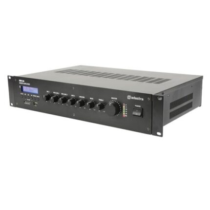 Adastra series 5-channel 100V mixer amplifier-120W 953.214 - West Midland Electrics | CCTV & Electrical Wholesaler